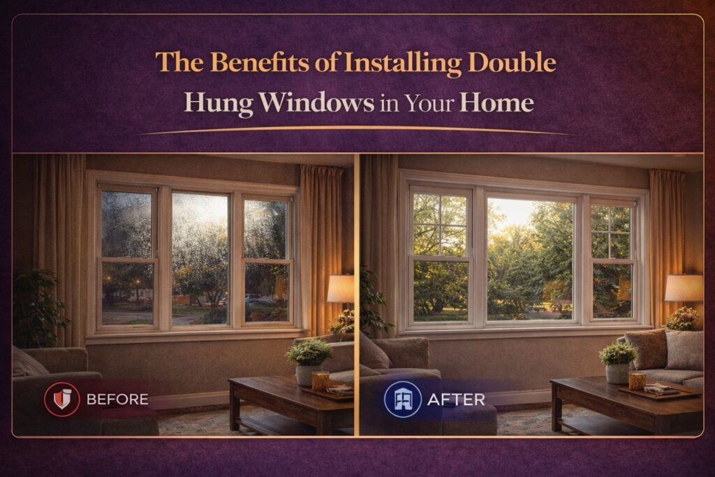 The Benefits of Installing Double Hung Windows in Your Home