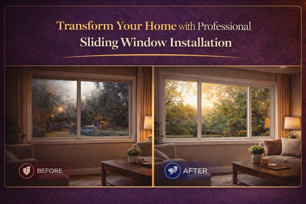 Transform Your Home with Professional Sliding Window Installation
